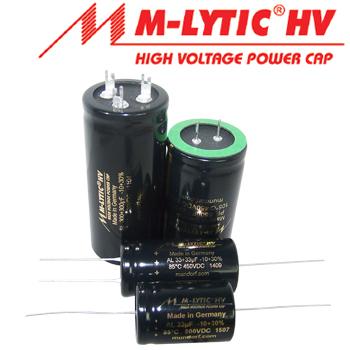 Mundorf Mlytic HV Electrolytic Capacitors Mundorf Mlytic HV Electrolytic Capacitors