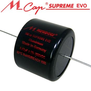 Mundorf MCap Supreme EVO Capacitors Mundorf MCap Supreme EVO Capacitors