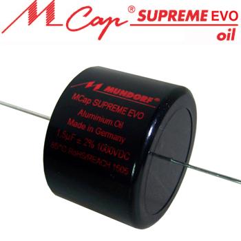 Mundorf MCap Supreme EVO Oil Capacitors Mundorf MCap Supreme EVO Oil Capacitors