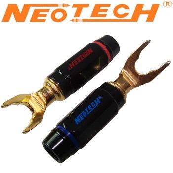 Neotech OFC Gold Plated Spade Plug SK8-Y Neotech OFC Gold Plated Spade Plug SK8-Y