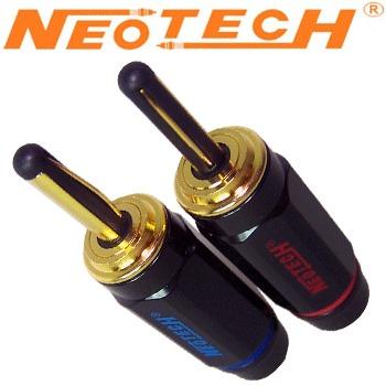 Neotech NCB-80 GD OFC Copper, Gold Plated Banana Plugs Neotech NCB-80 GD OFC Copper, Gold Plated Banana Plugs