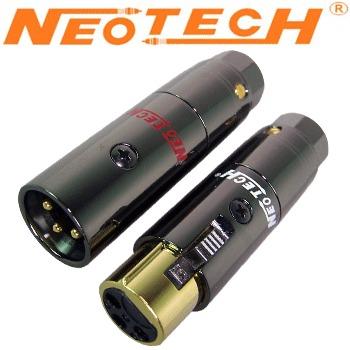 Neotech NEX-OCC GD UP-OCC Copper, Gold Plated XLR Plugs Neotech NEX-OCC GD UP-OCC Copper, Gold Plated XLR Plugs