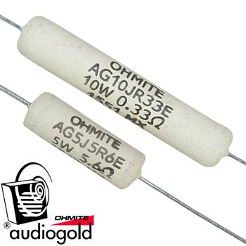 Резисторы ohmite audio gold