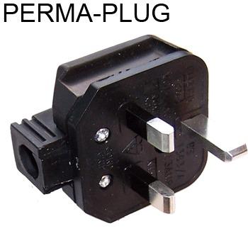 Permaplug Silver Plated Mains Plug, cryogenically treated Permaplug Silver Plated Mains Plug, cryogenically treated
