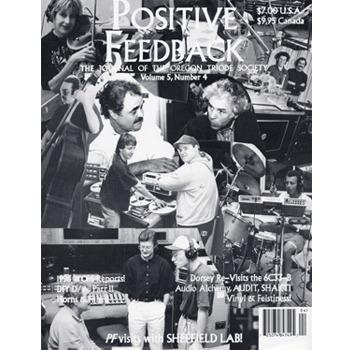 Positive Feedback: Vol.5, No.3 Positive Feedback: Vol.5, No.3