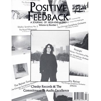 Positive Feedback: Vol.6, No.1 Positive Feedback: Vol.6, No.1