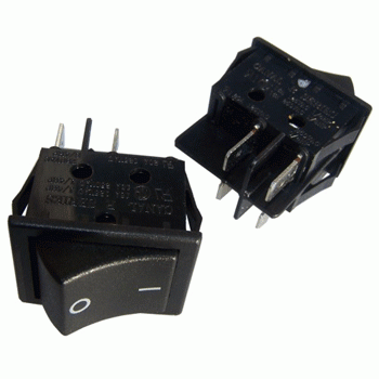 Mains On-Off Rocker Switch, DPST Mains On-Off Rocker Switch, DPST