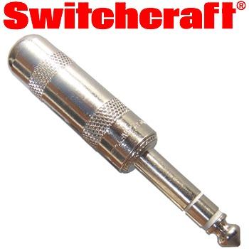 Switchcraft 1/4 inch Stereo Jack Plug Switchcraft 1/4 inch Stereo Jack Plug