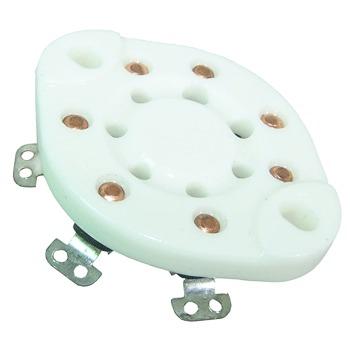 Ceramic UX7, 7 pin, Chassis mount base Ceramic UX7, 7 pin, Chassis mount base