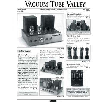 Vacuum Tube Valley: Issue 02 Volume 1 Vacuum Tube Valley: Issue 02 Volume 1